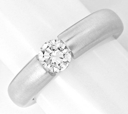 Foto 2 - Brillant-Spann Ring Diamant 0,50ct 18K Weißgold, S3856